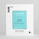 RARE PARIS CARBONE GLACÉ PURIFYING FACE MASK – VALOMOJI VEIDO KAUKĖS 5 vnt. - Image 2